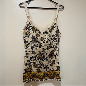 Free People Silky Tank Top with Ties
